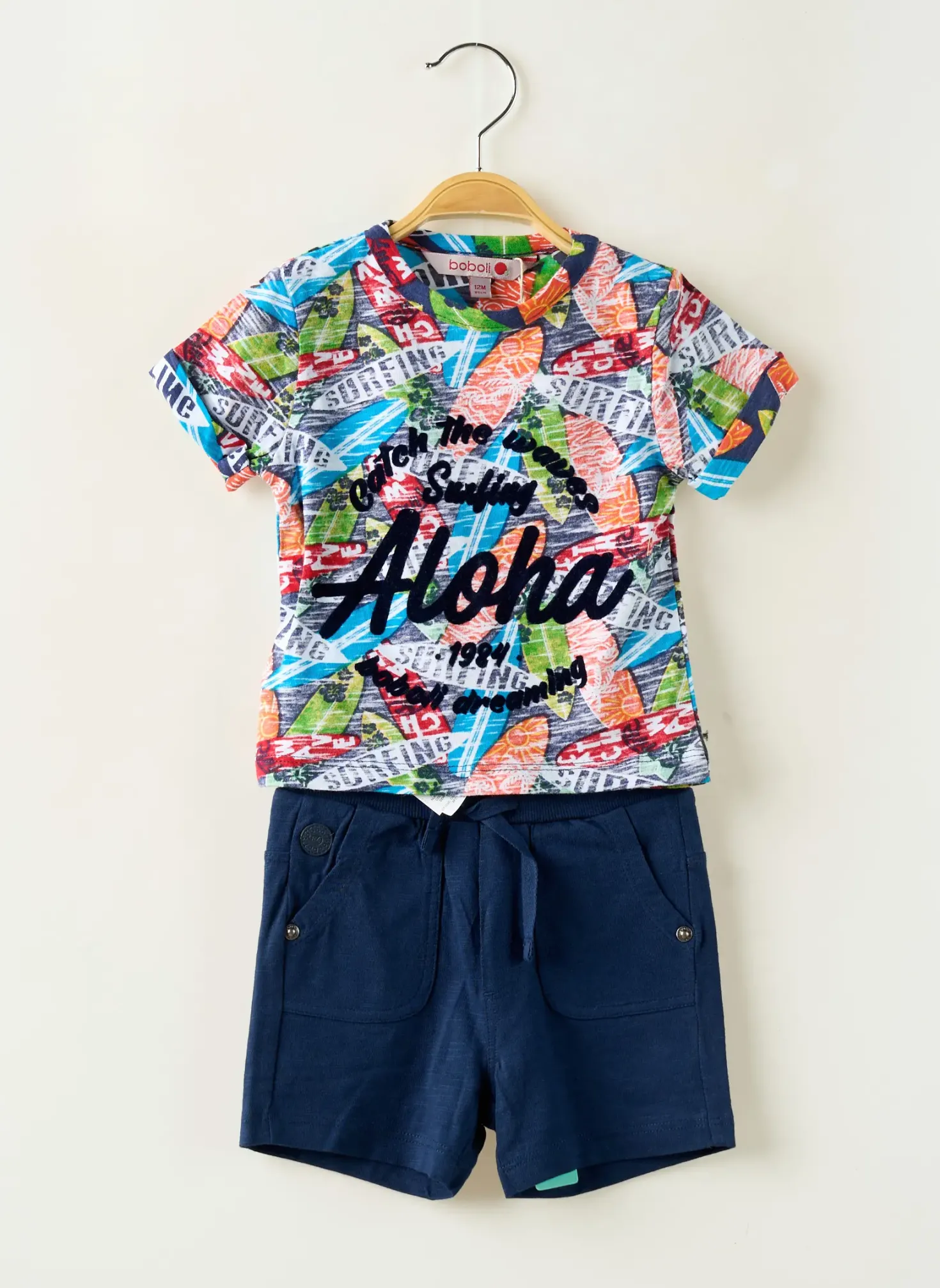Ensemble Short Boboli Bleu