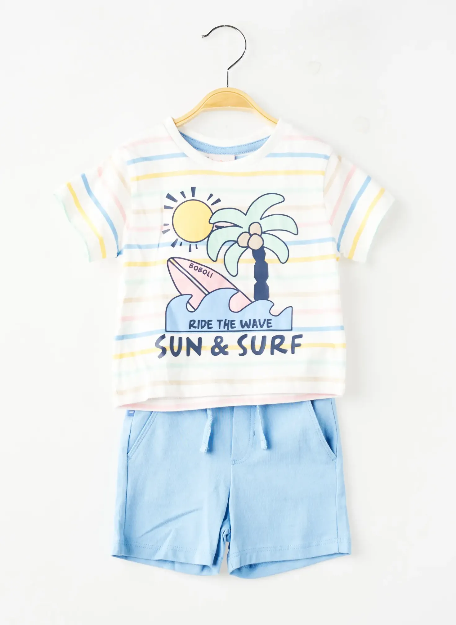 Ensemble Short Boboli Bleu