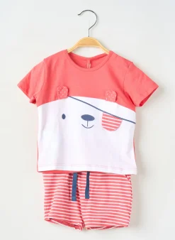 Ensemble Short Boboli Rose