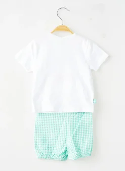 Ensemble Short Boboli Vert