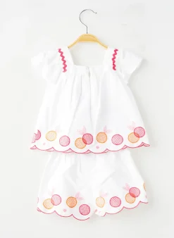 Ensemble Short Mayoral Blanc