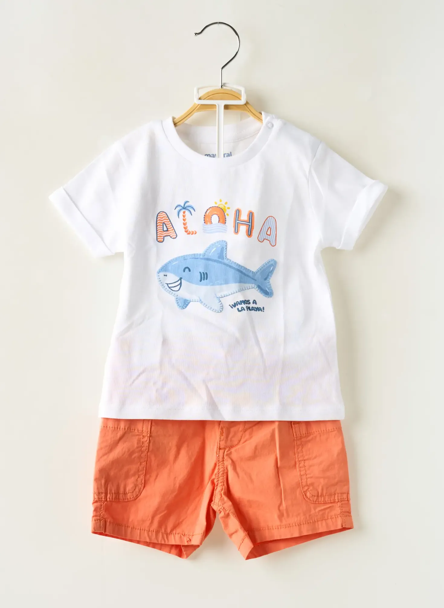 Ensemble Short Mayoral Blanc