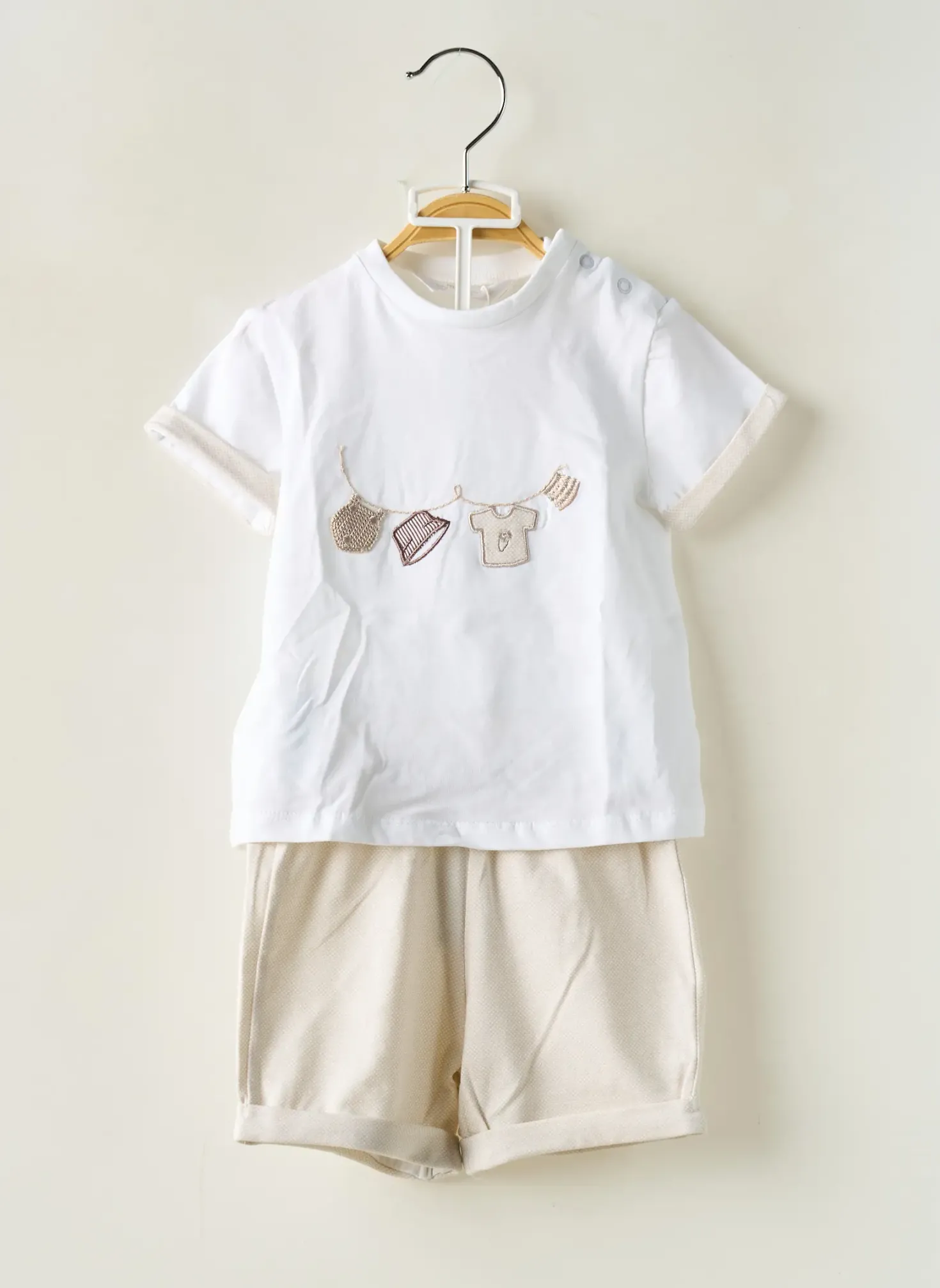 Ensemble Short Mayoral Blanc