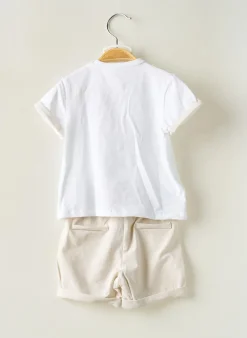 Ensemble Short Mayoral Blanc