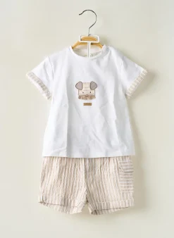 Ensemble Short Mayoral Blanc