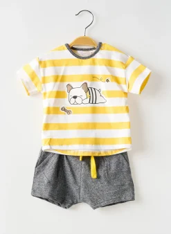 Ensemble Short Mayoral Jaune