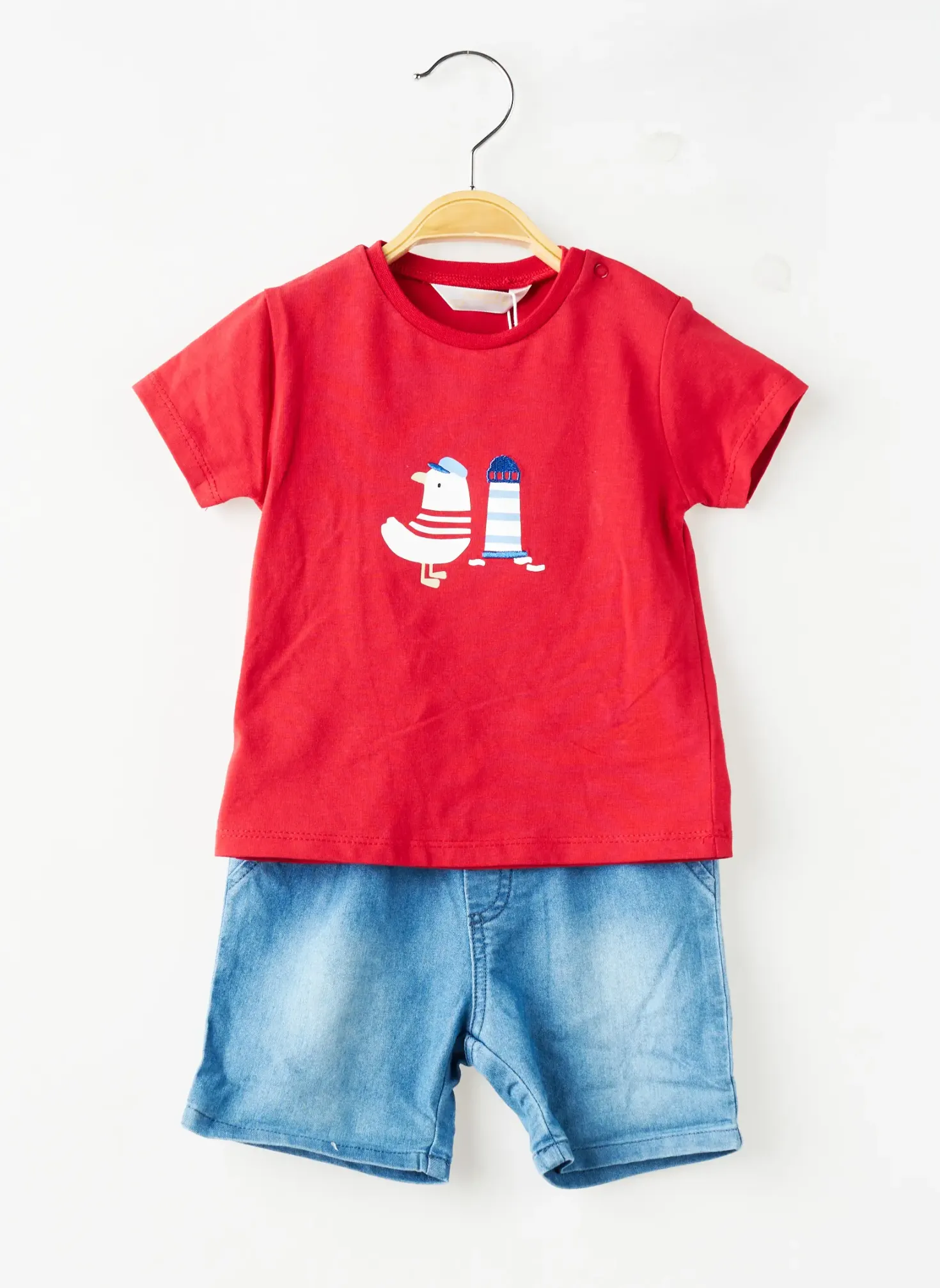 Ensemble Short Mayoral Rouge