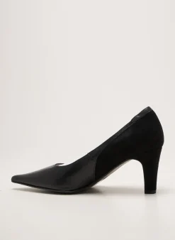 Escarpins Andrea Daphane Noir Talon De 4 À 6cm