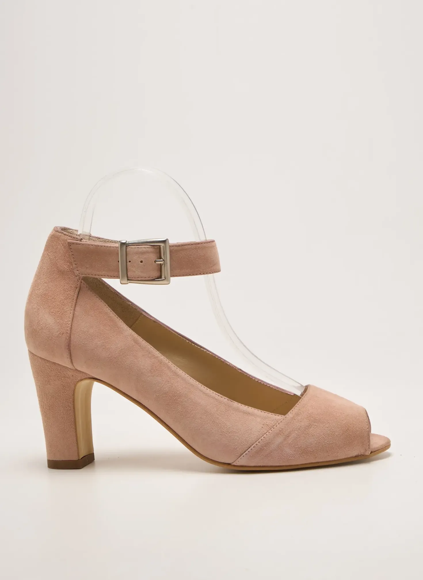 Escarpins Andrea Daphane Rose Talon De 7 À 9cm