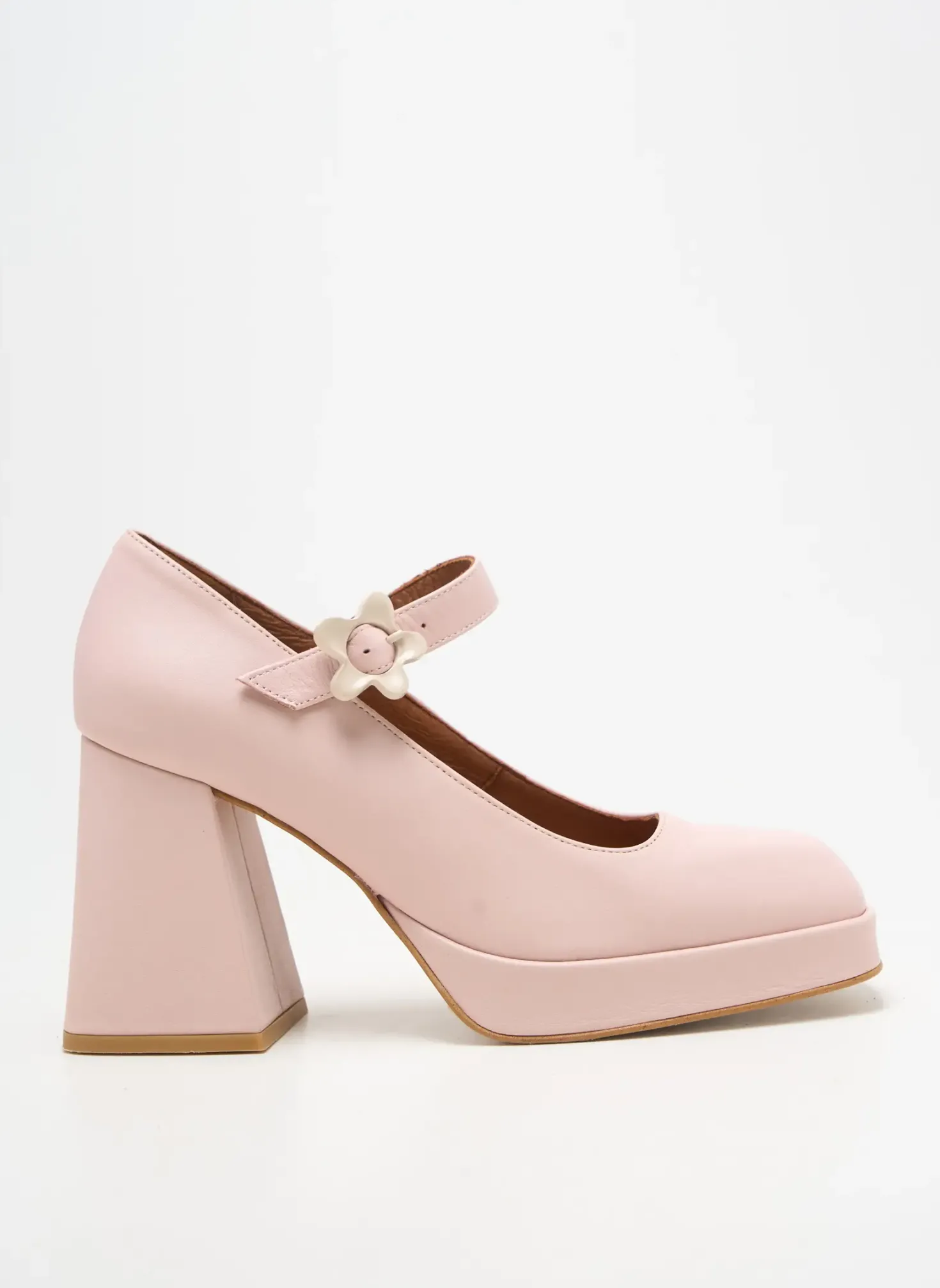 Escarpins Angel Alarcon Rose Talon De 7 À 9cm