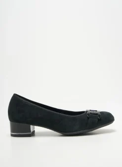 Escarpins Ara Noir Talon Plat Jusqu'à 3cm