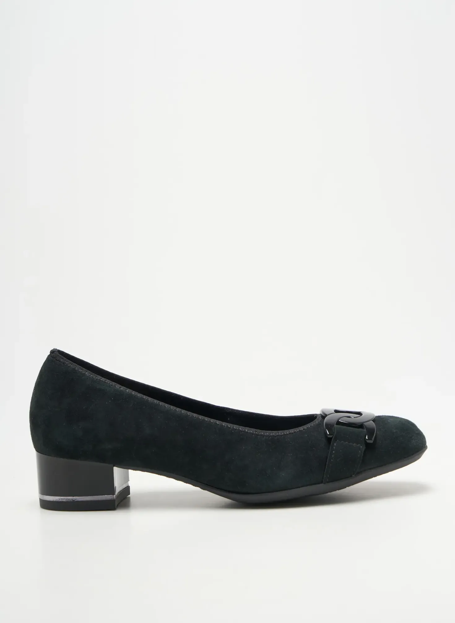 Escarpins Ara Noir Talon Plat Jusqu'à 3cm