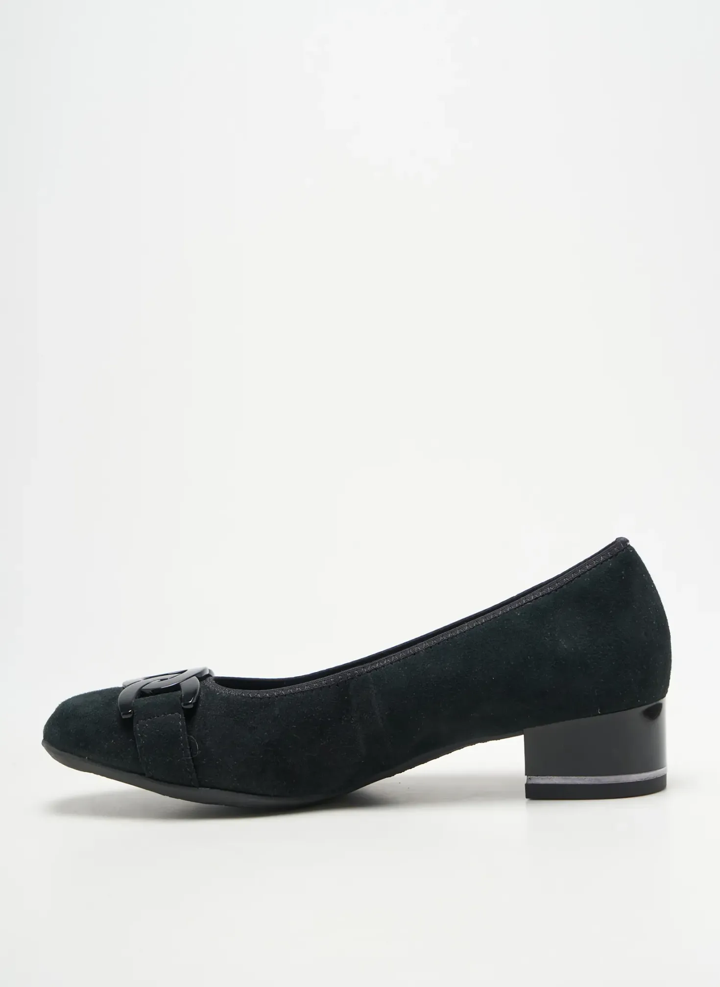 Escarpins Ara Noir Talon Plat Jusqu'à 3cm