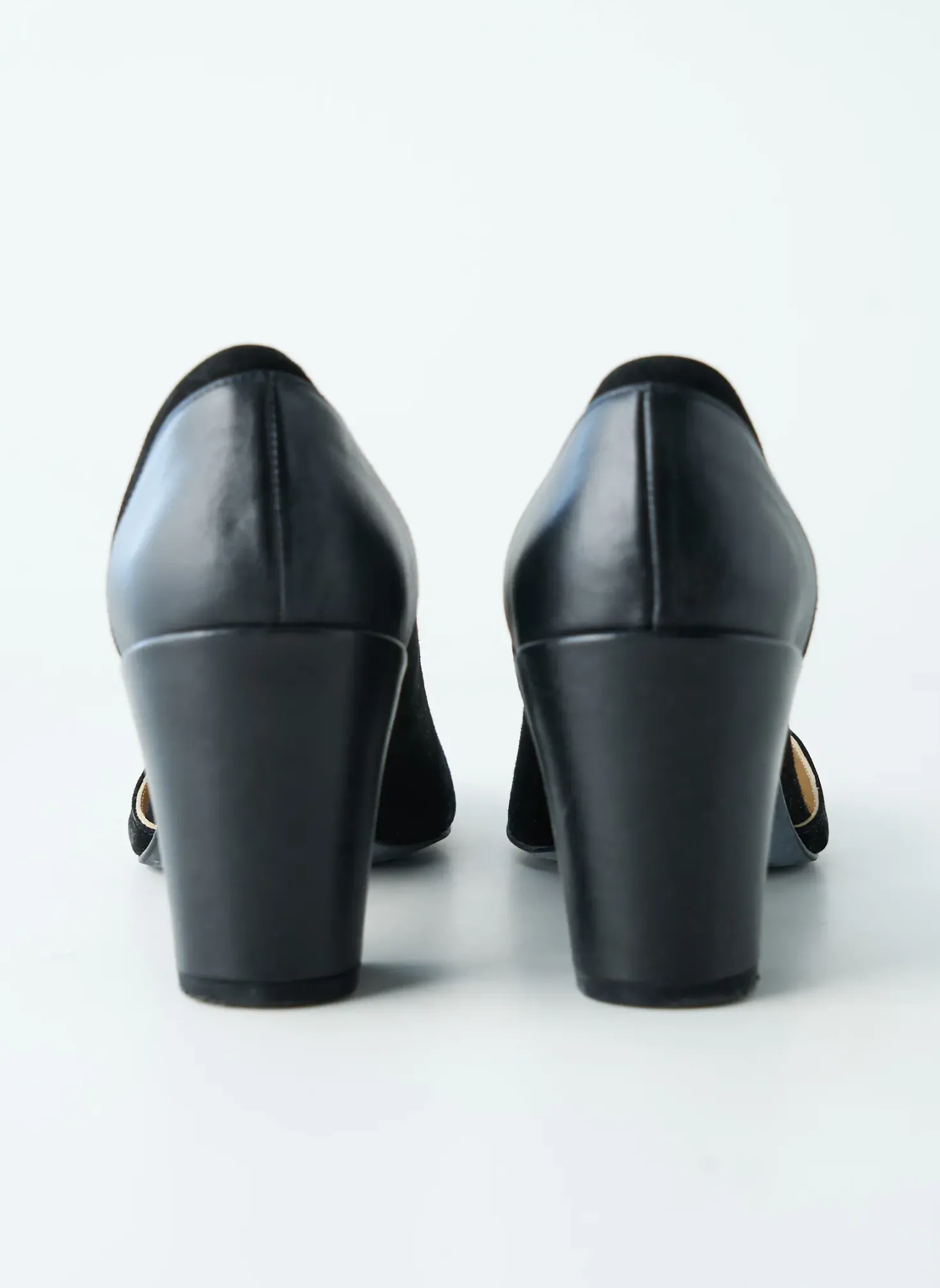Escarpins Ateliers Tersi Noir Talon De 7 À 9cm