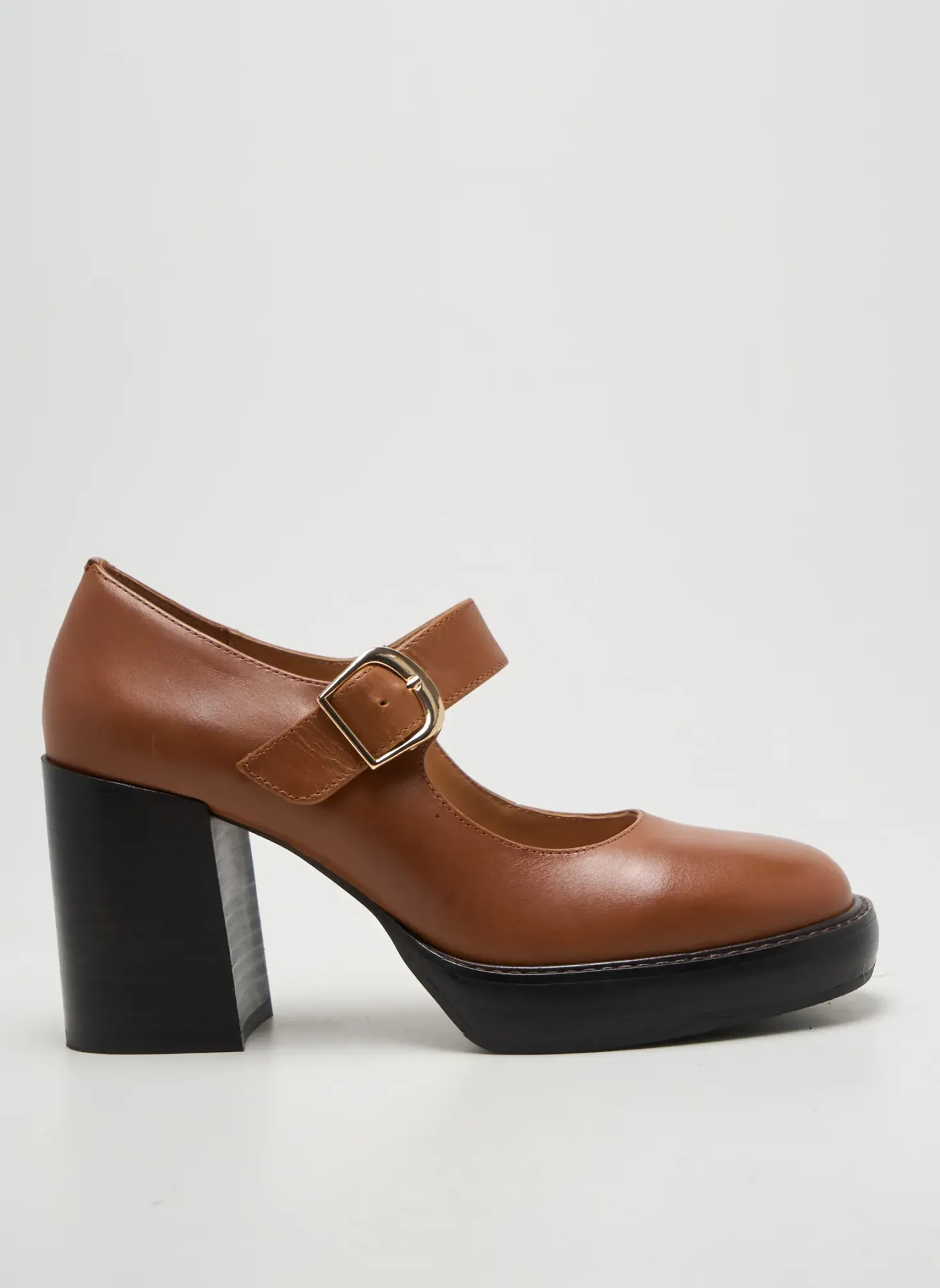 Escarpins Emilie Karston Marron Talon De 7 À 9cm