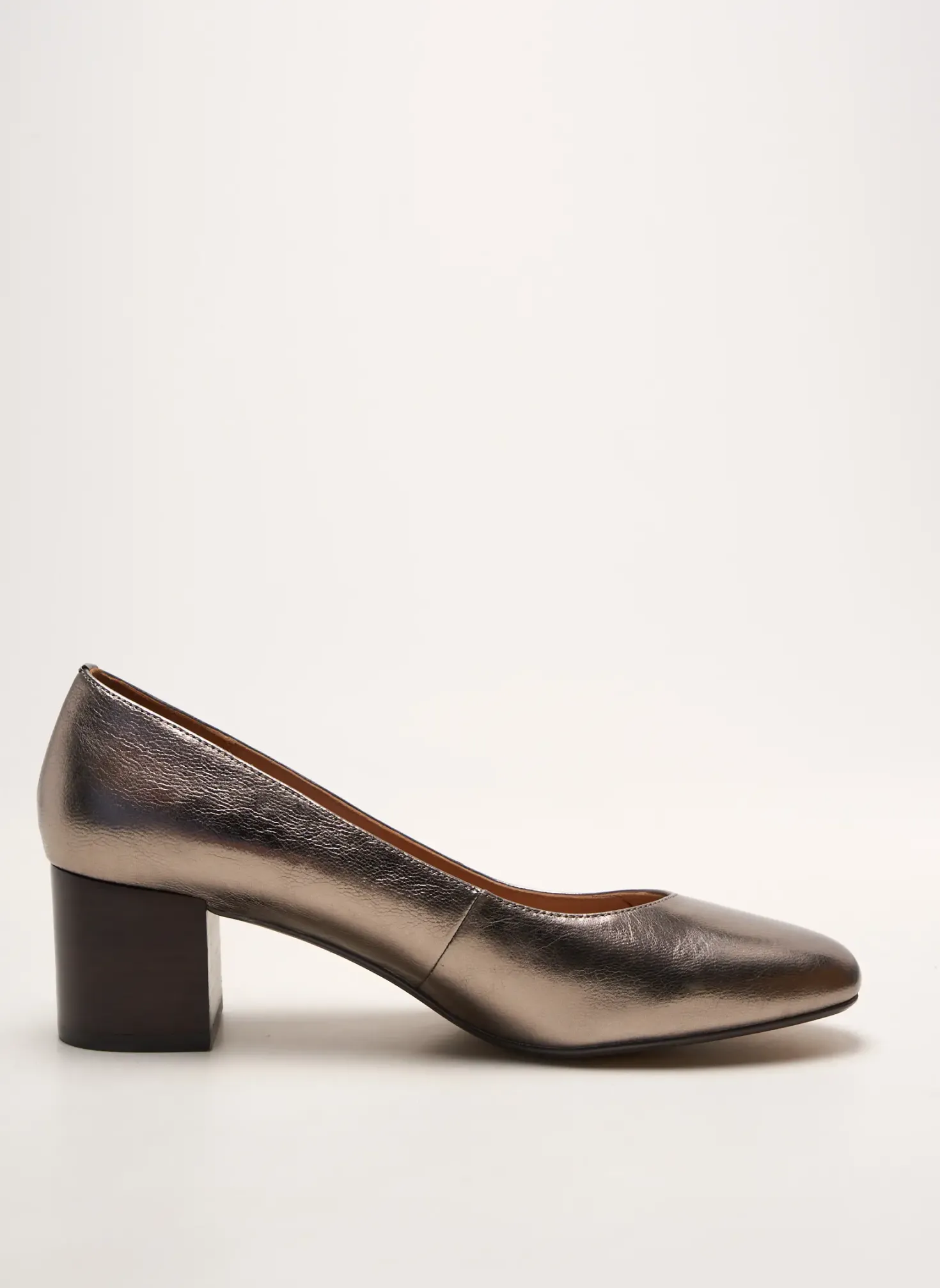 Escarpins Emilie Karston Or Talon De 4 À 6cm