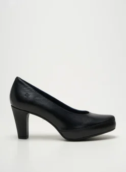 Escarpins Fluchos Noir Talon De 7 À 9cm