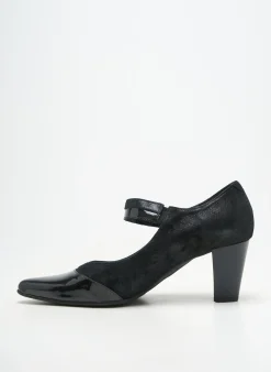 Escarpins Geo-reino Noir Talon De 7 À 9cm