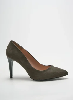 Escarpins Giulia Vert Talon De 7 À 9cm
