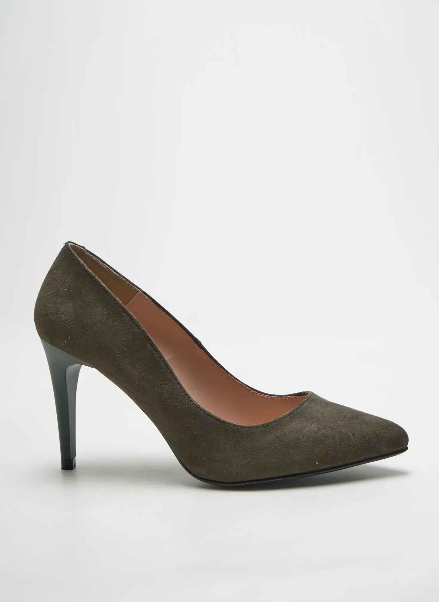 Escarpins Giulia Vert Talon De 7 À 9cm