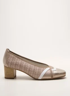 Escarpins Inea Or Talon De 4 À 6cm