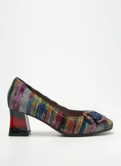 Escarpins Laura Vita Noir Talon De 4 À 6cm