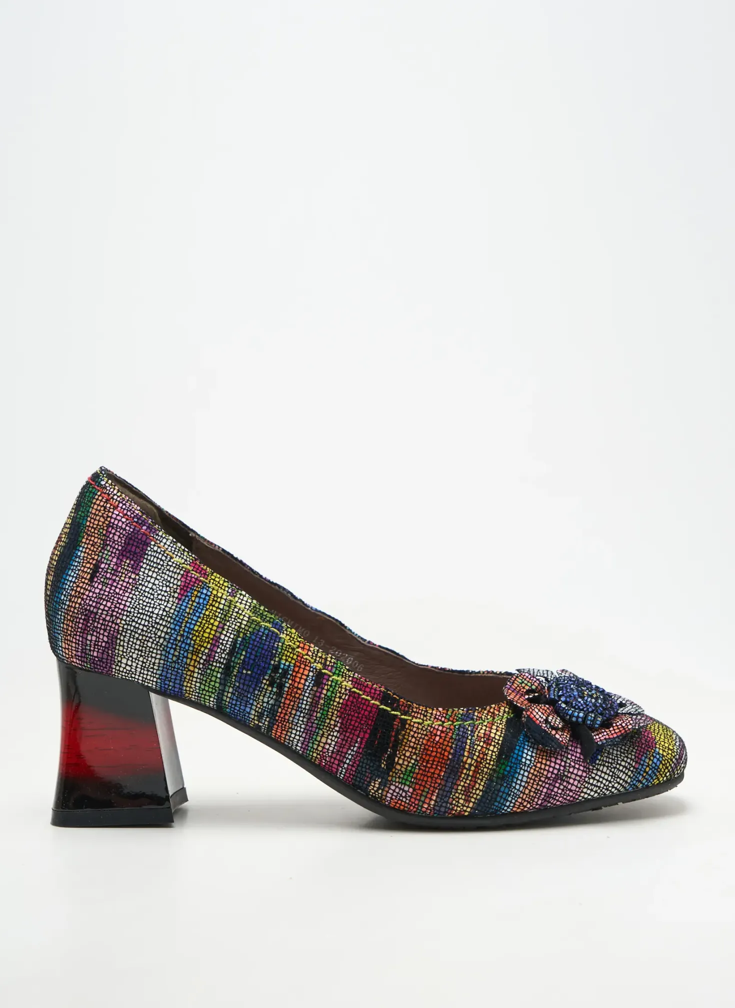 Escarpins Laura Vita Noir Talon De 4 À 6cm