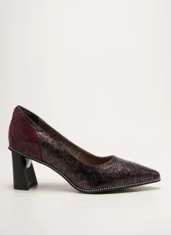 Escarpins Laura Vita Violet Talon De 7 À 9cm