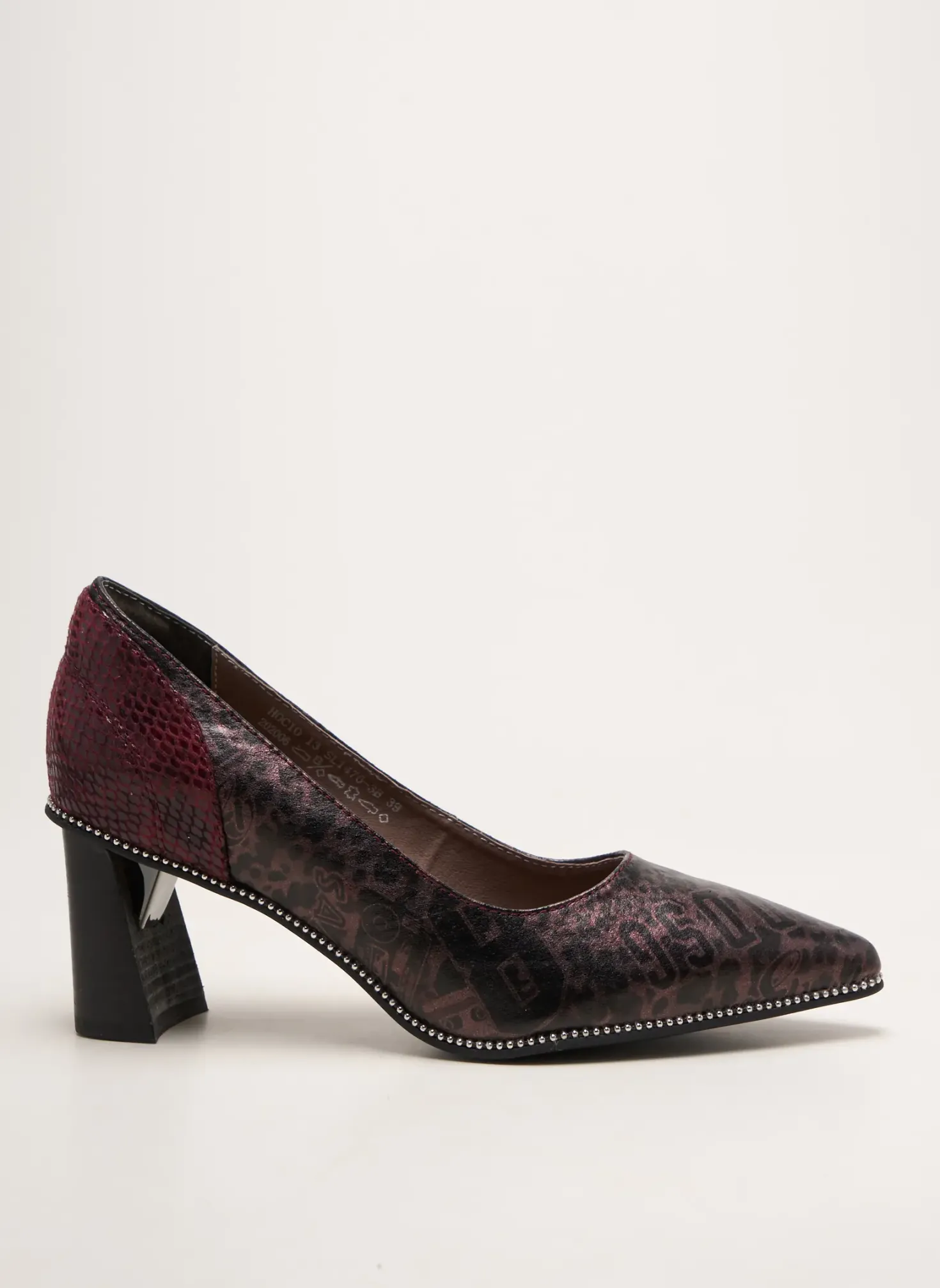 Escarpins Laura Vita Violet Talon De 7 À 9cm