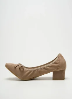 Escarpins Lpb Les Petites Bombes Beige Talon De 4 À 6cm