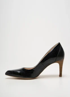 Escarpins Rosemetal Noir Talon De 7 À 9cm