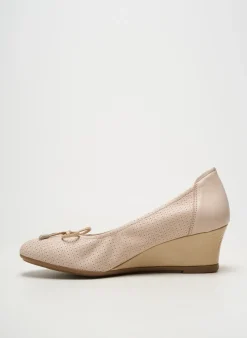 Escarpins Sabrinas Beige Talon De 4 À 6cm