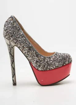 Escarpins Sergio Todzi Rose Talon Haut De 10cm Et Plus