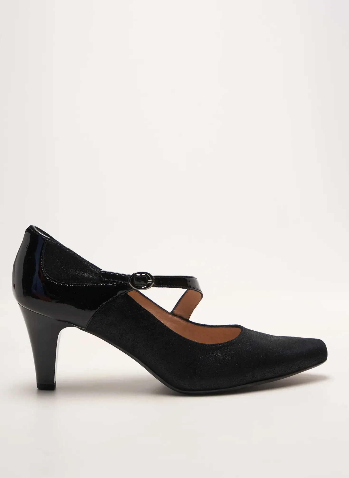 Escarpins Sweet Noir Talon De 7 À 9cm