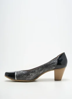 Escarpins Sweet Noir Talon De 4 À 6cm