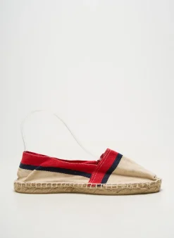 Espadrilles Cala 1789 Beige Talon Plat Jusqu'à 3cm