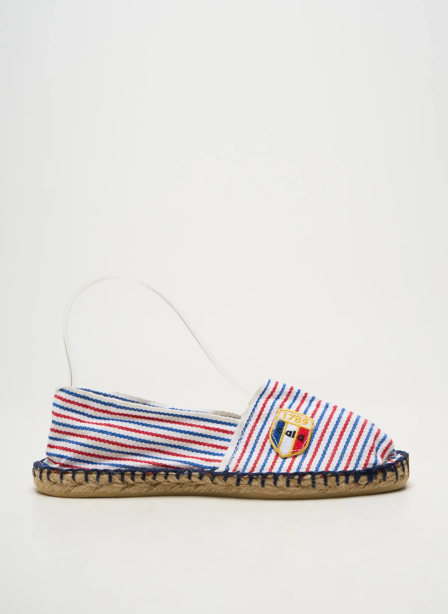Espadrilles Cala 1789 Bleu Talon Plat Jusqu'à 3cm