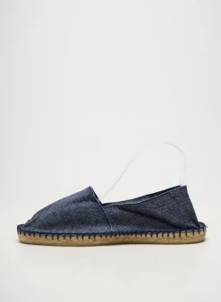 Espadrilles Cala 1789 Bleu Talon Plat Jusqu'à 3cm