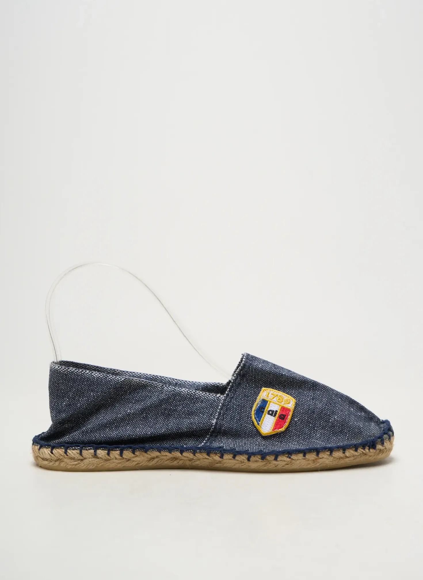 Espadrilles Cala 1789 Bleu Talon Plat Jusqu'à 3cm