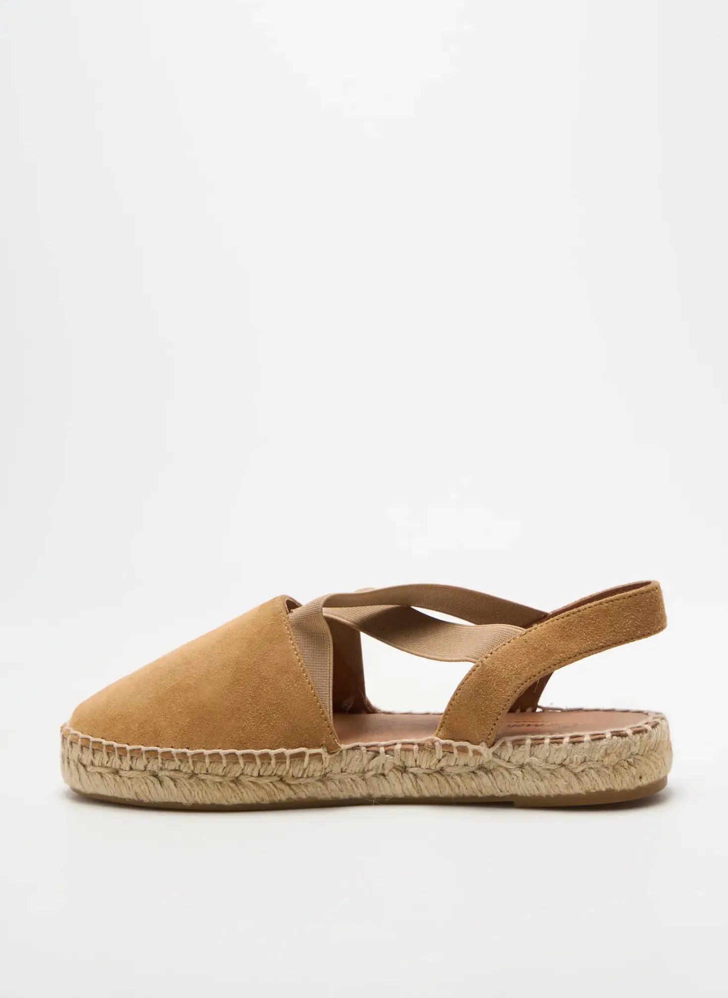 Espadrilles Carmen Saiz Marron Talon Plat Jusqu'à 3cm