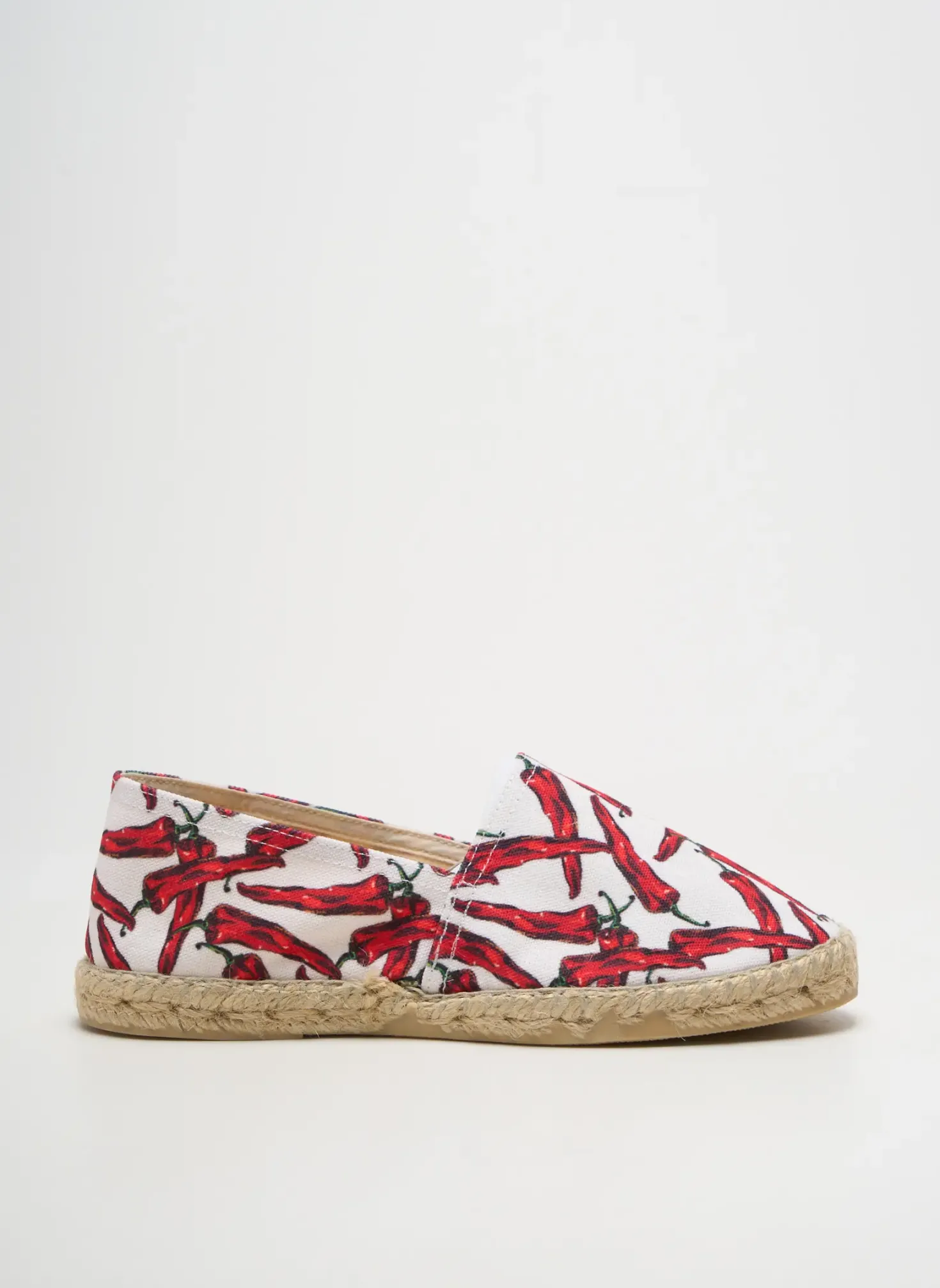 Espadrilles La Maison De L'espadrille Blanc Talon Plat Jusqu'à 3cm