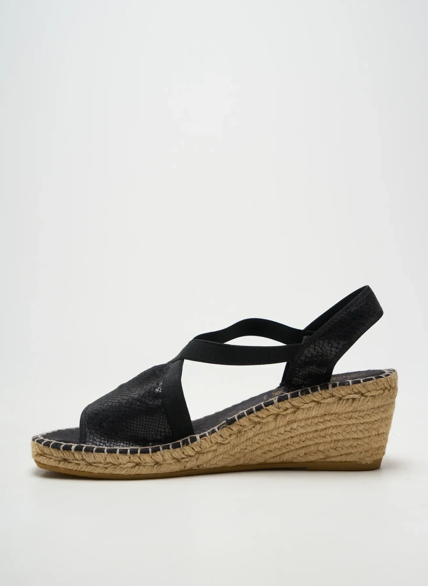 Espadrilles La Maison De L'espadrille Bleu Talon De 4 À 6cm