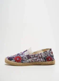 Espadrilles La Maison De L'espadrille Rouge Talon Plat Jusqu'à 3cm