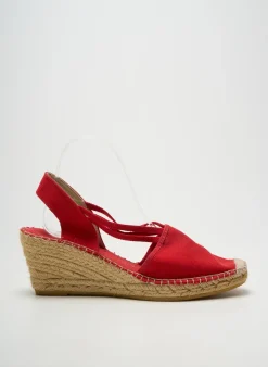 Espadrilles La Maison De L'espadrille Rouge Talon De 7 À 9cm