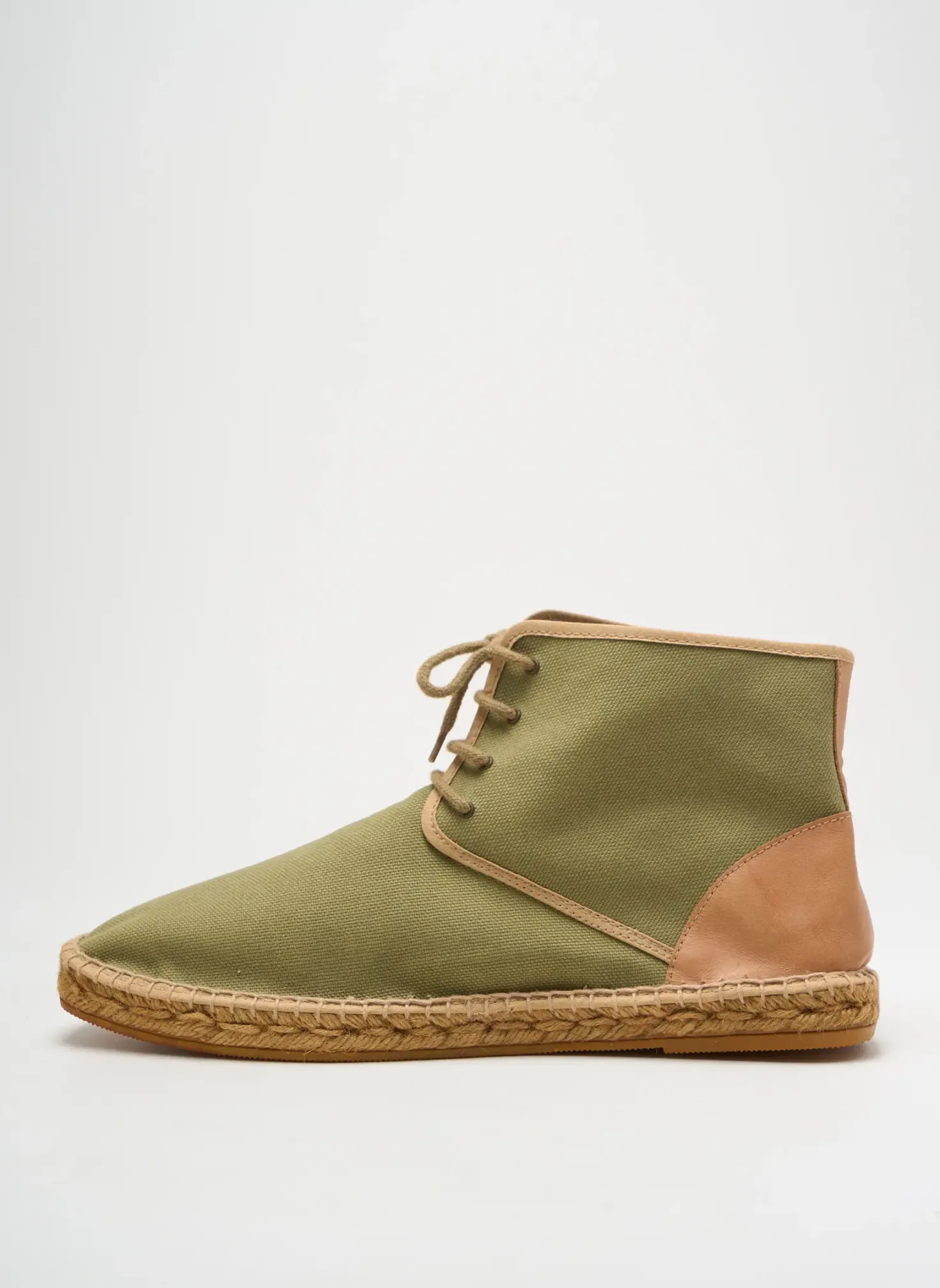 Espadrilles Lormy Vert Bout Rond