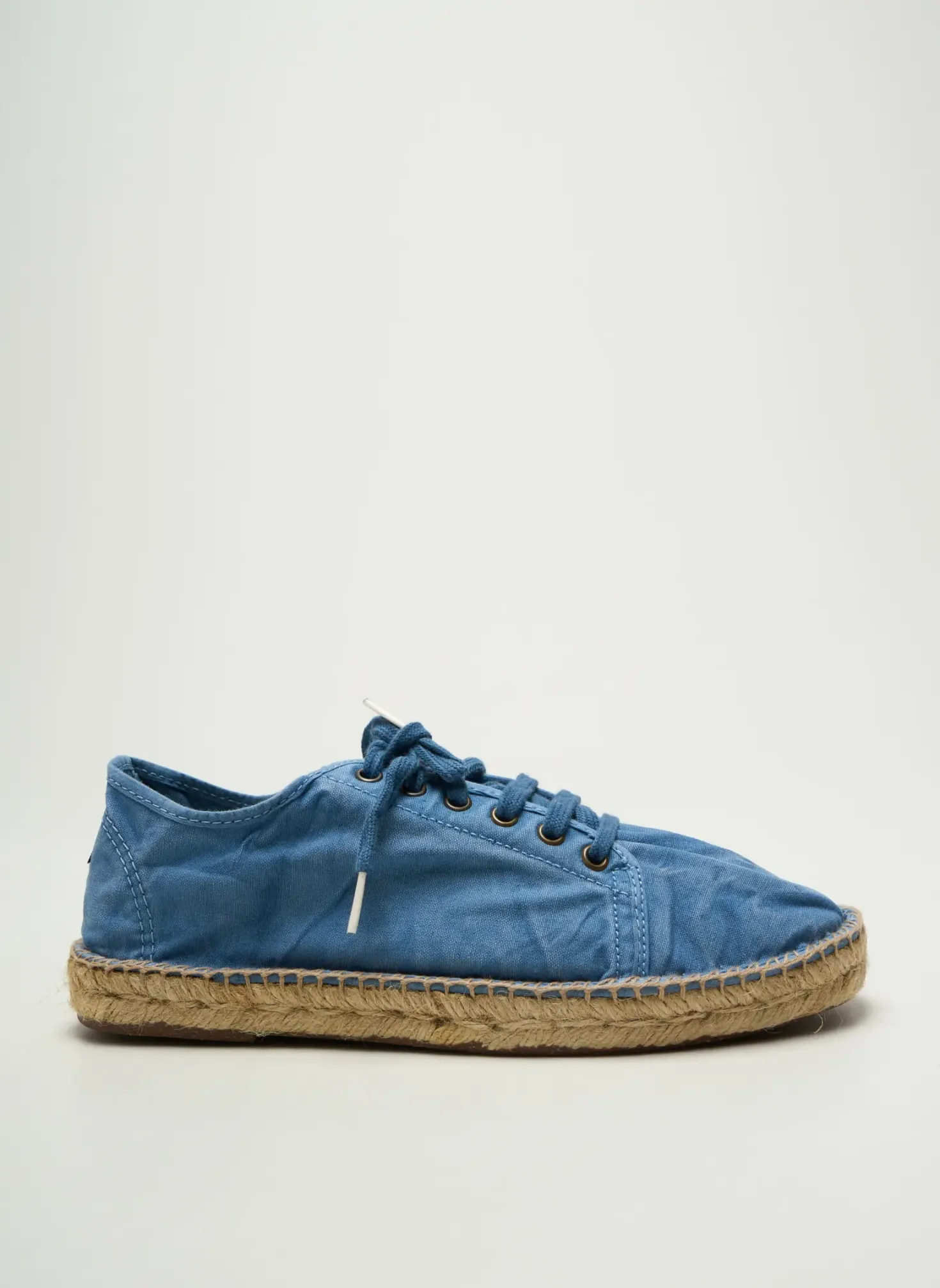 Espadrilles Natural World Bleu Bout Rond