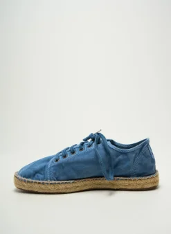 Espadrilles Natural World Bleu Bout Rond