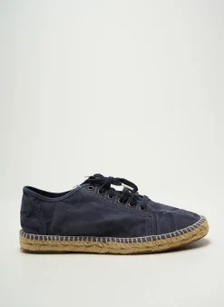 Espadrilles Natural World Bleu Bout Rond