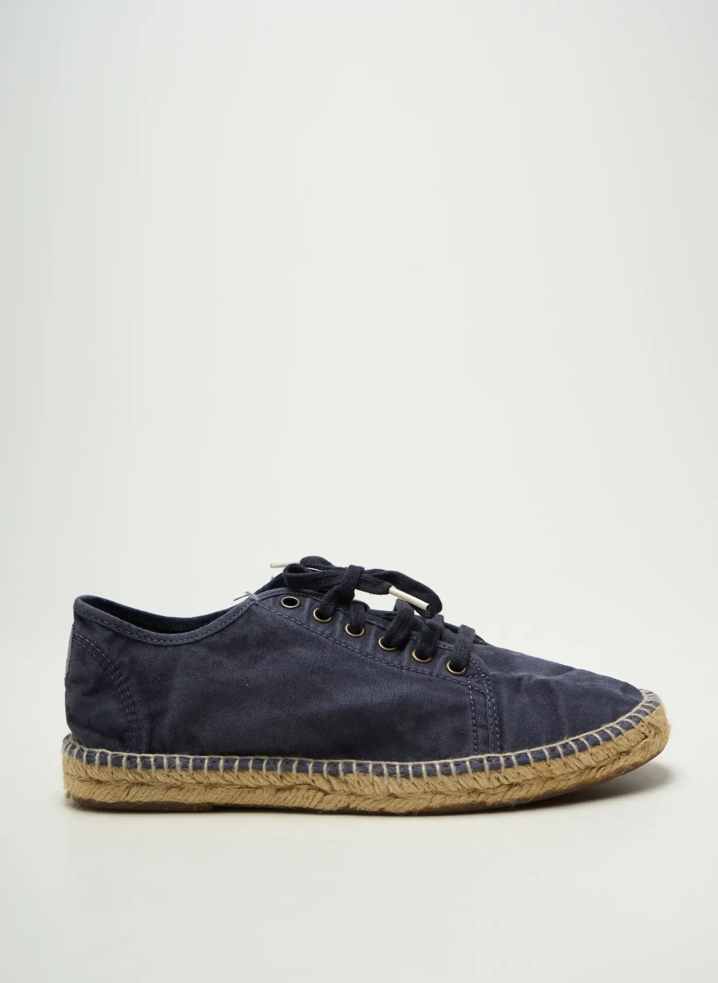 Espadrilles Natural World Bleu Bout Rond