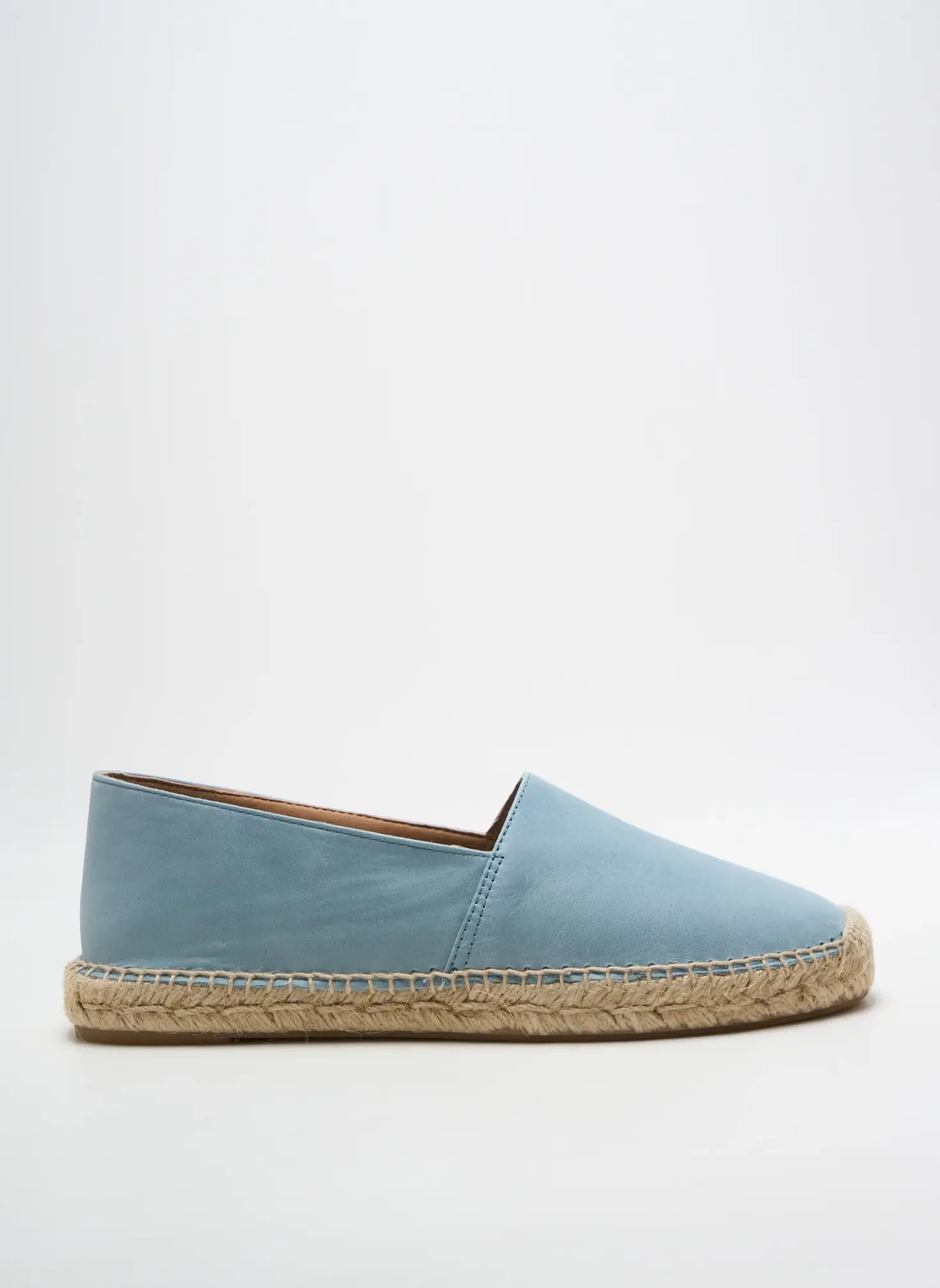 Espadrilles Pölka Bleu Talon Plat Jusqu'à 3cm